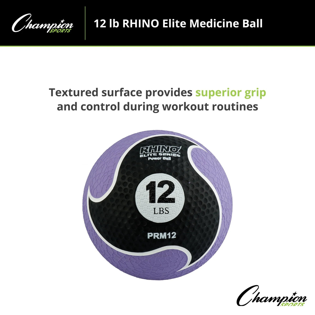 Medicine Rhino® Champion 12lb Sports Elite Ball