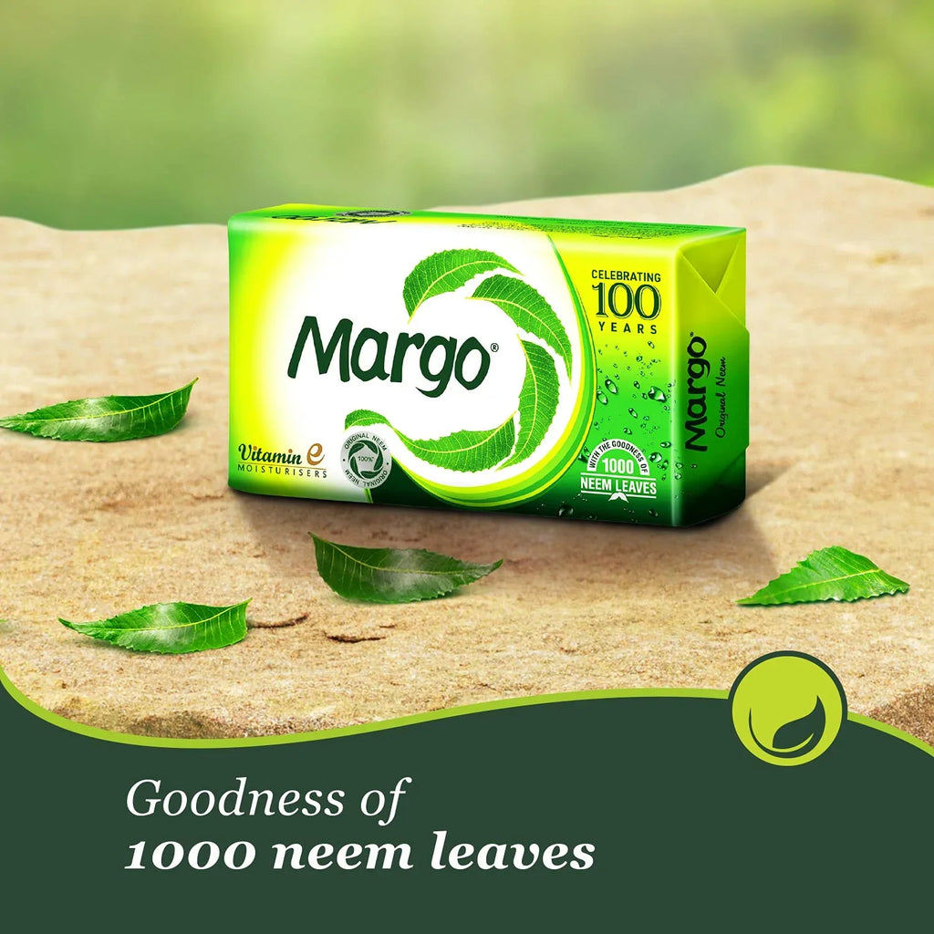 Soap of Original Neem Pack 8 125gm Margo -