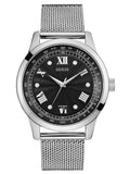 Stainless Steel Bracelet Watch Black Mesh Sport U0683G1 Dial Men's