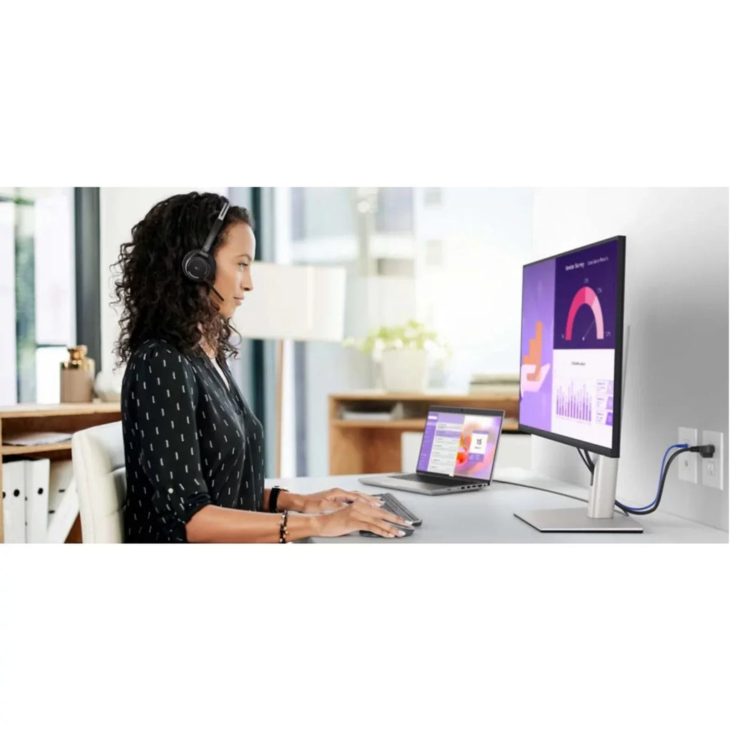 Monitor, Black ComfortView x Dell P3223QE 2160 32\" LCD & 3840 Plus, sRGB Silver,