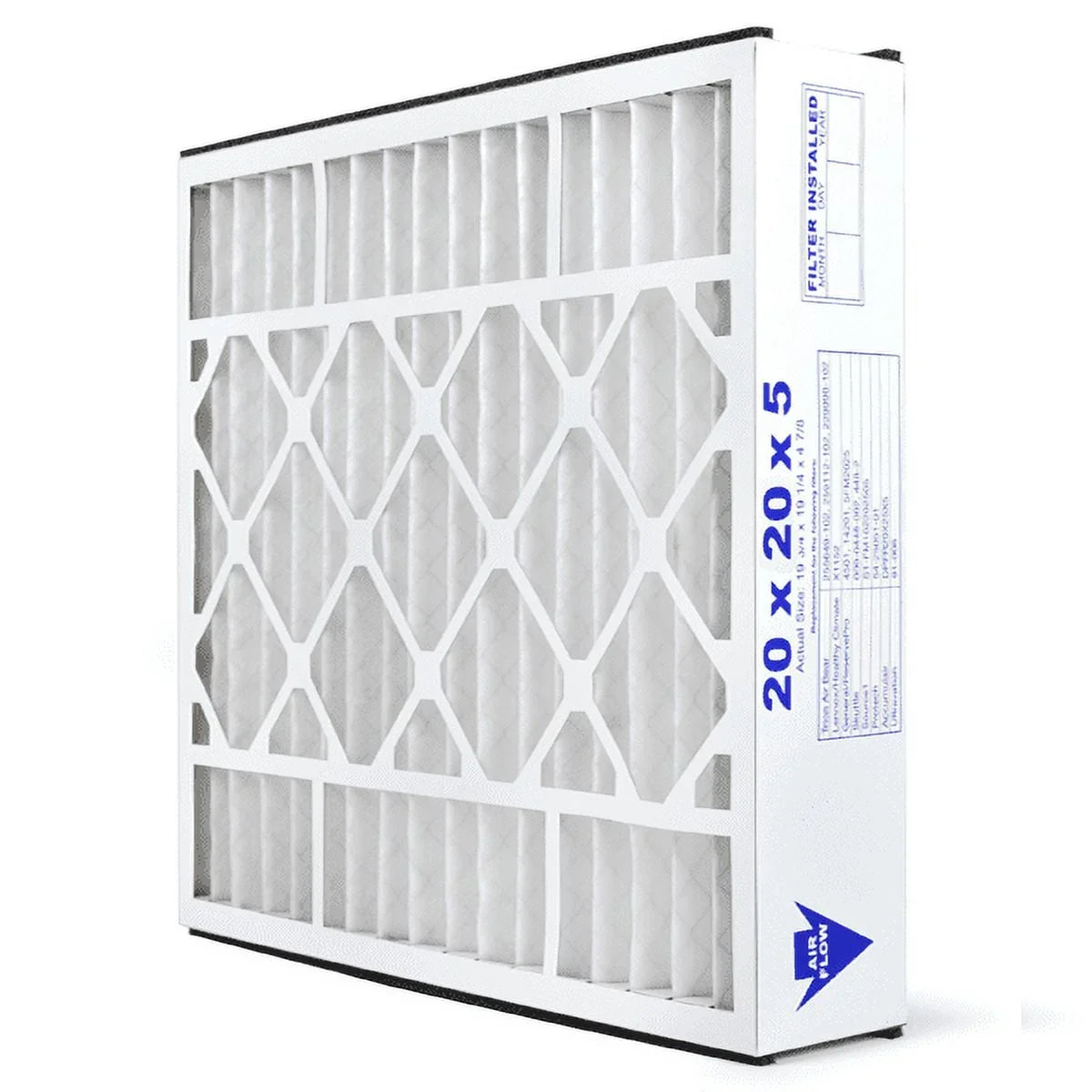 HVAC Filter 20x20x5 the for Furnace 13 229990-003, Air AC Bear AIRx Made MERV in Air 2-Pack, Trion Filters USA Health Replacement