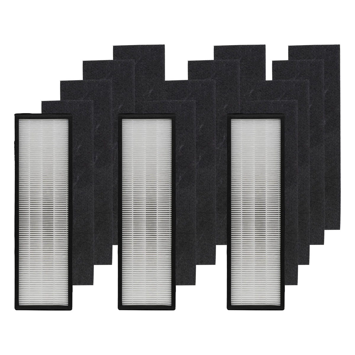 12 Filter HEPA Pre-Filters – Compatible Filter Air Pack Set, HEPA Replacement Filter-Monster B 3 GermGuardian Carbon with with Carbon - and Filter FLT4825 4 Size Purifier