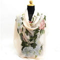 CHANEL Silk Scarf Chanel | Chiffon Stole Size Pre-Owned Pink Large Muffler  (Good)
