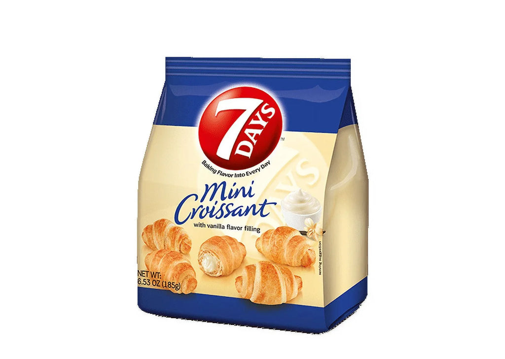 oz Bag 6.53 Mini 8) (Pack Croissants, of Vanilla, 7Days