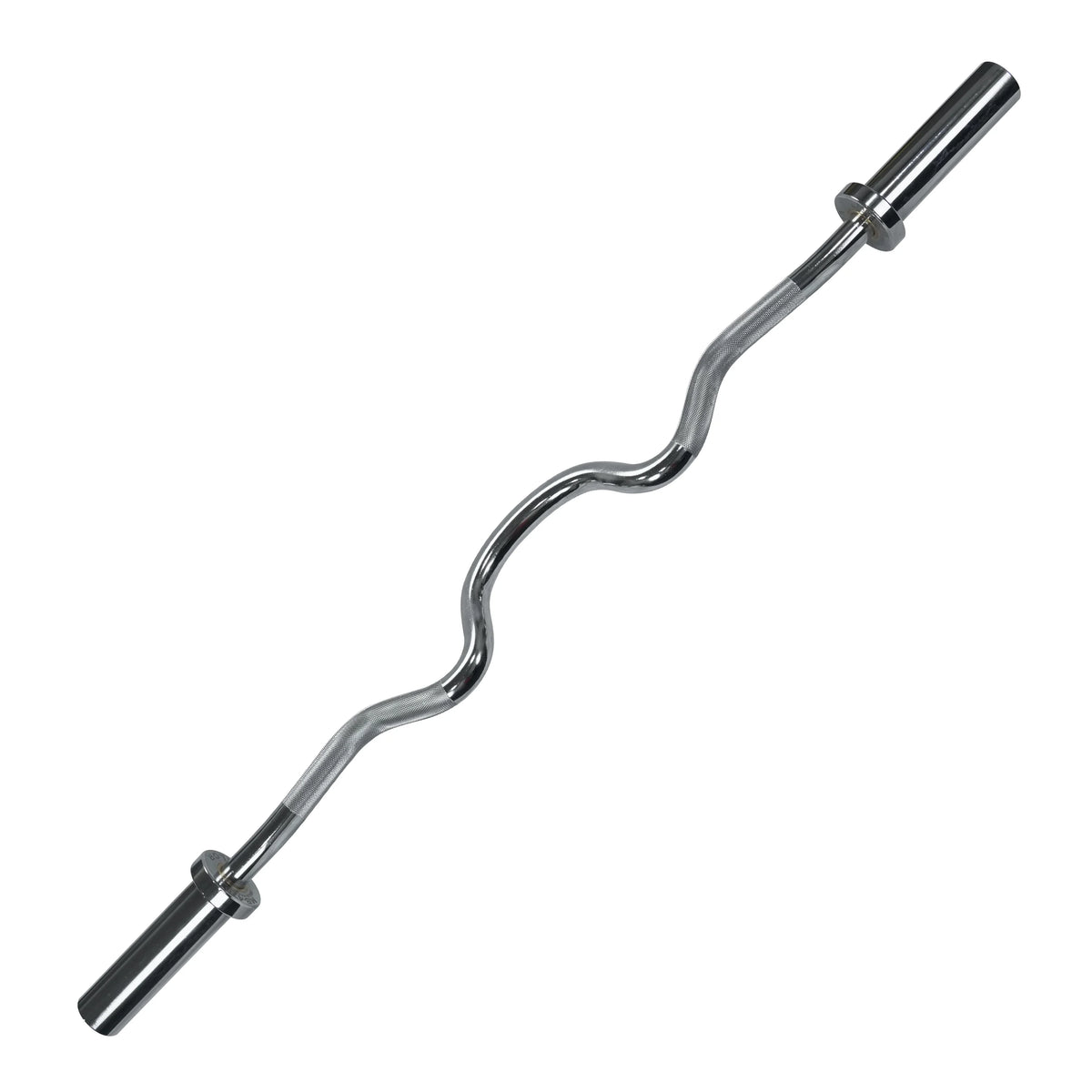 Curls Streel Curl Body EZ Knurled Upper 47" Workout Valor Hand Arm Triceps and for Grip Bar Fitness -28mm