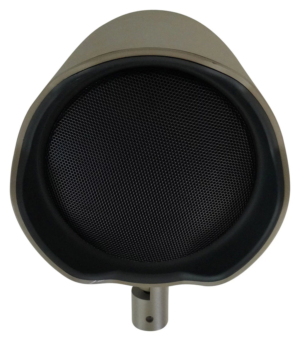 4 Stake/Wall Speakers+Amp 70v Landscape Ground JBL 6.5" GSF6-TN Commercial Mount