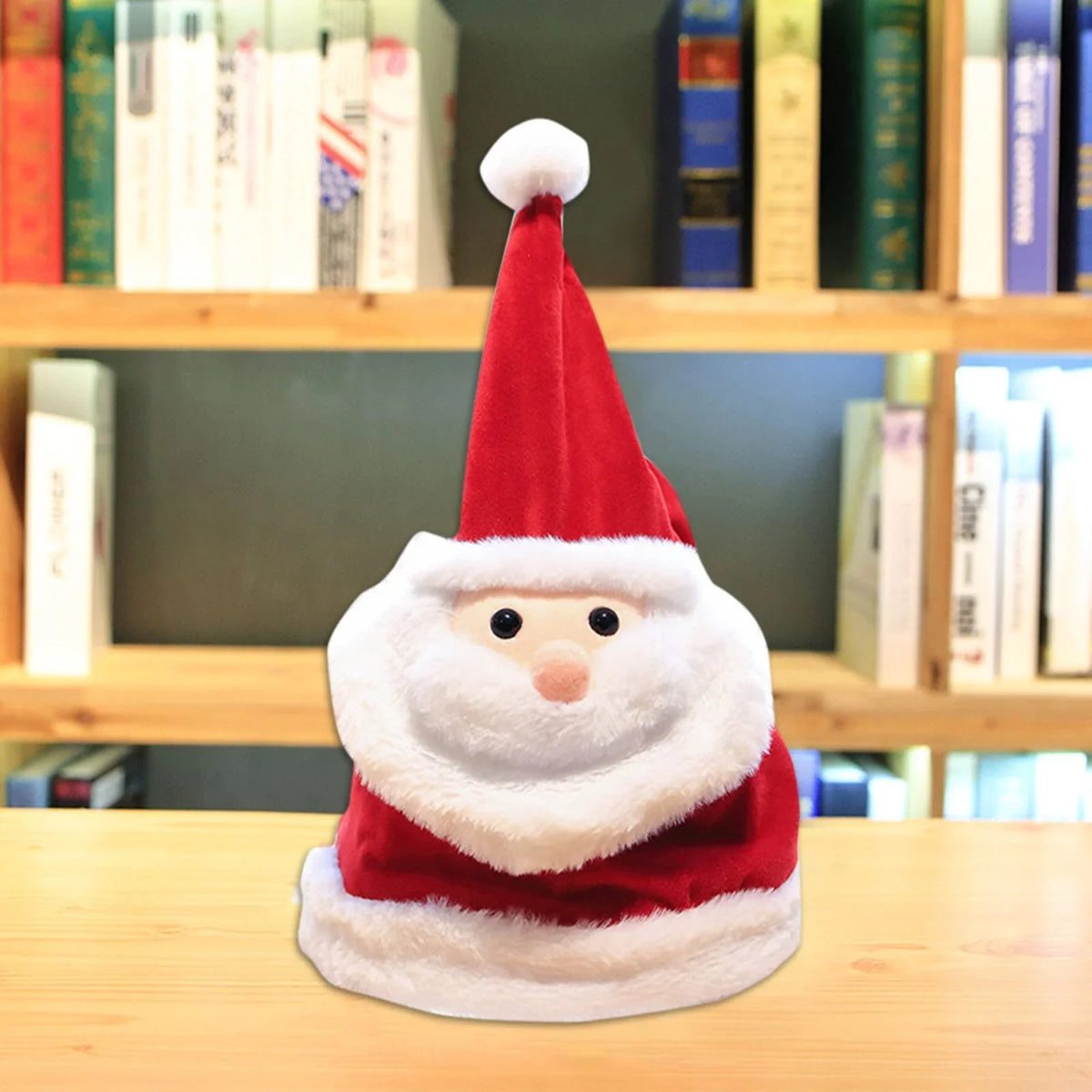 Christmas Winter Toy Winter Winter Large Hat Head Windproof Mens Men Grandpa Hat Will Christmas Move Large Doll Christmas for for Winter Singing Men Gifts Hats Men Eve Hat Hat Plush Hats Glow Men