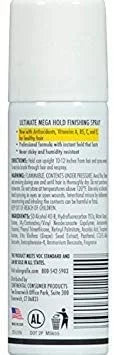 Hair Grafix Hold Spray, Freezing (Pack Salon oz 6) of 1.5 Mega