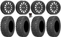 Ranger Beadlock PRO Wheels 1000 Trail XP Saw 900/1000 30" Tires V05 / XP XP 14" RZR Polaris / 2.0 Black Valor