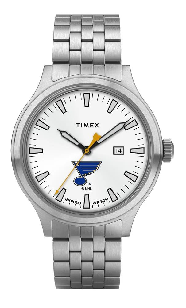 Stainless Top Men's Steel Watch Saint Louis Timex St Blues Brass
