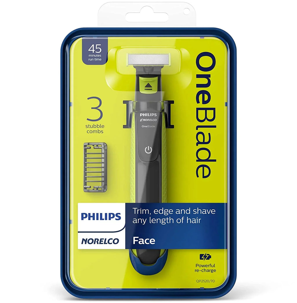 Norelco Philips Beard OneBlade QP2520/70 Trimmer Electric