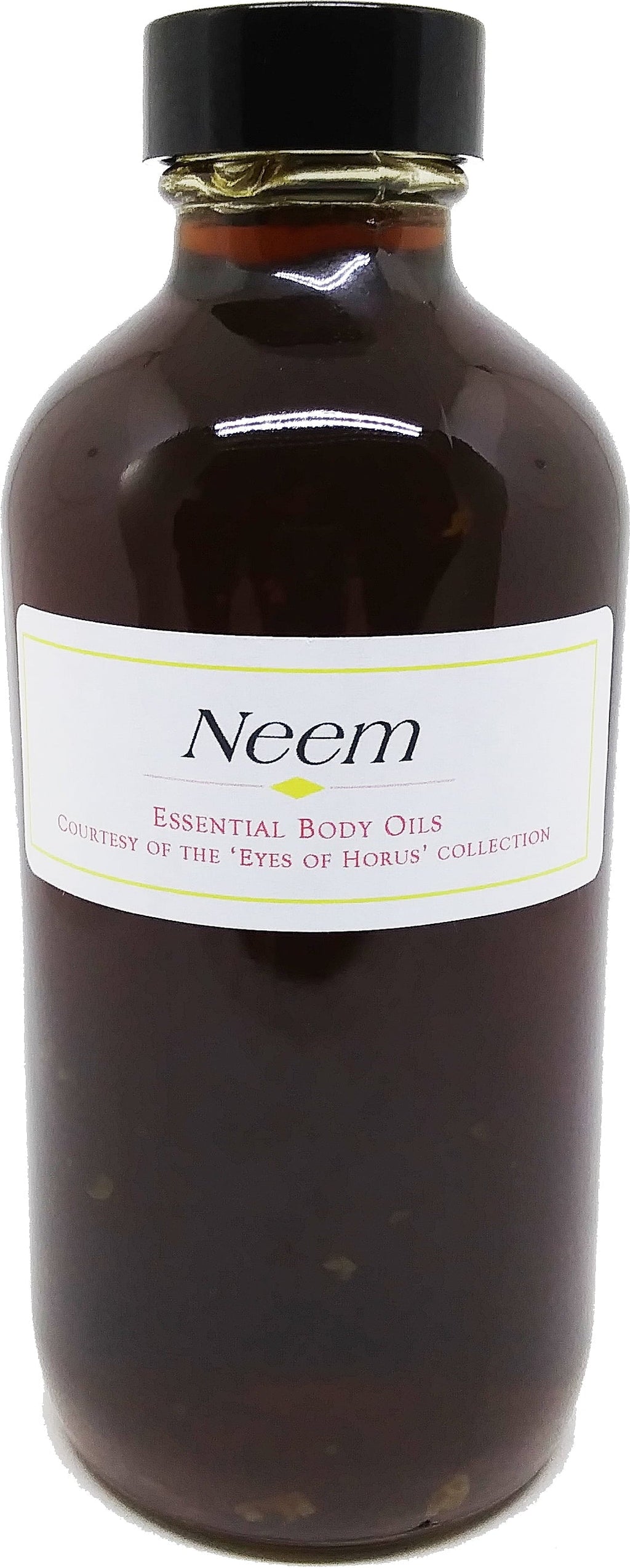 '- Pure Dark Clear 8 Brown [Regular Oil Neem Pressed Essential oz.] Glass - Cap Cold - 100%