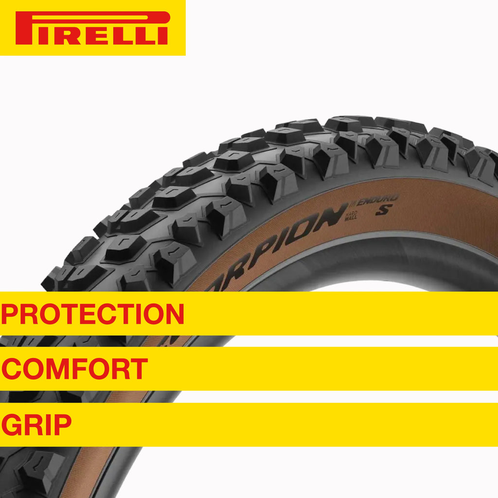 Scorpion x less S and Extreme Bicycle for Reliability Casing ProWall 2.4 MTB Classic Enduro Enhanced Grip Mountain Unmatched 29" Enduro + Tire Pirelli SmarTUBE Clincher Ready Riding TLR 23/32-622