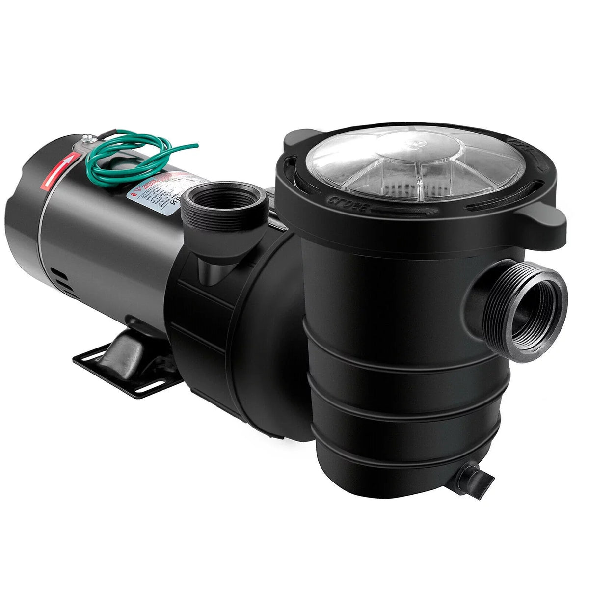 Above Filter W Swimming w/Strainer 1100 1.5HP Pump SPA 3450rpm Pool Ground 92GPM