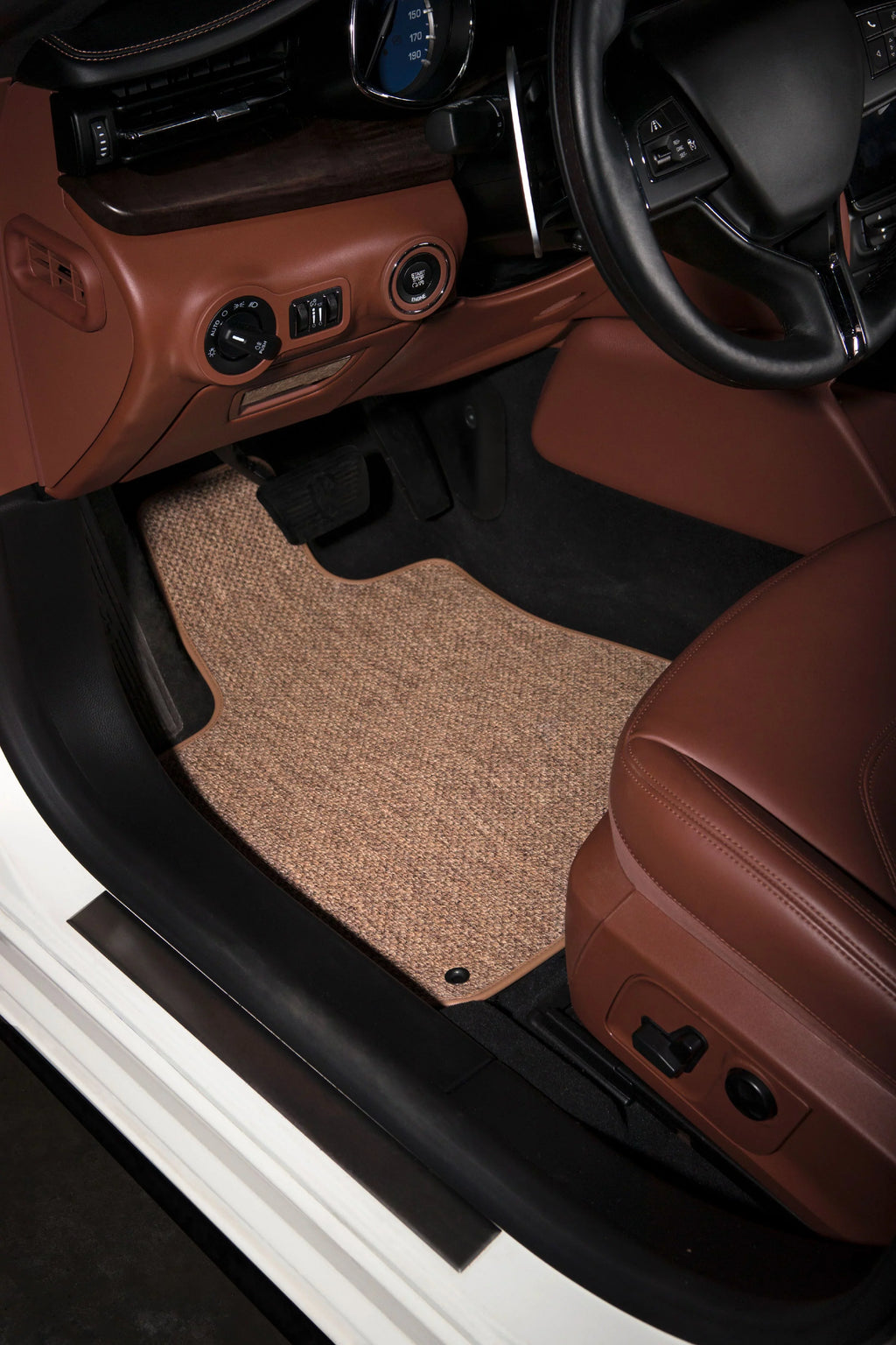 '- Explorer 2016, Textile™ Beige Cargo Ford for 2017, GGBAILEY 2019 Mat Carpet Car All-Weather Small Mats, 2015, Custom Fit 2018,