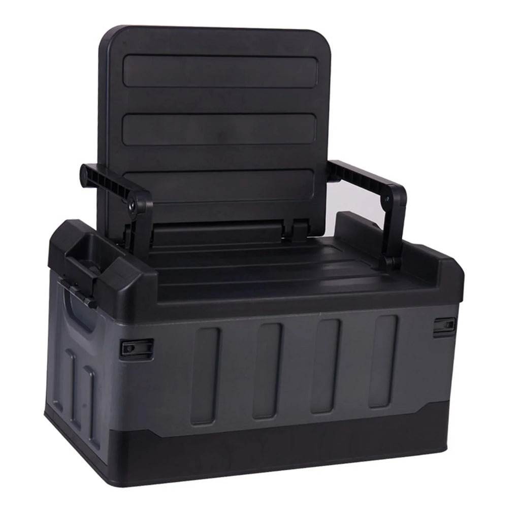 Car for Storage Backpacking Office Home Sedan Bins Car Organizer Crate Black Trunk