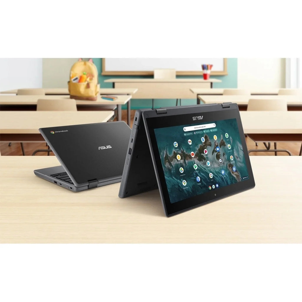 Asus Chromebook Celeron ChromeOS, 64GB 11.6" N5100, SSD, Intel CR1100FKA-YZ184T Flip Touchscreen,