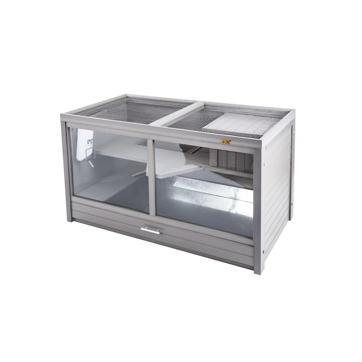 Park ECOFLEX® Indoor Rabbit Habitat-Nantucket Hutch Grey Avenue Jumbo