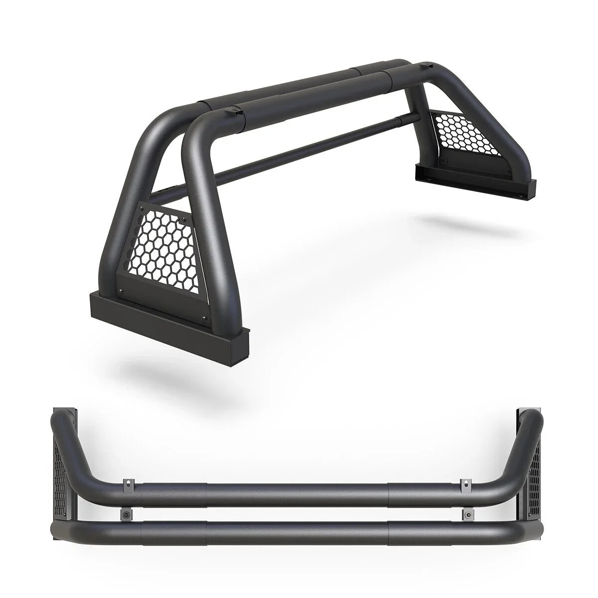 Fit Truck Roll Adjustable Ford For 2019-2023 Sport Chase 62.9-74.7" Ranger Rack Bed Bar Bar