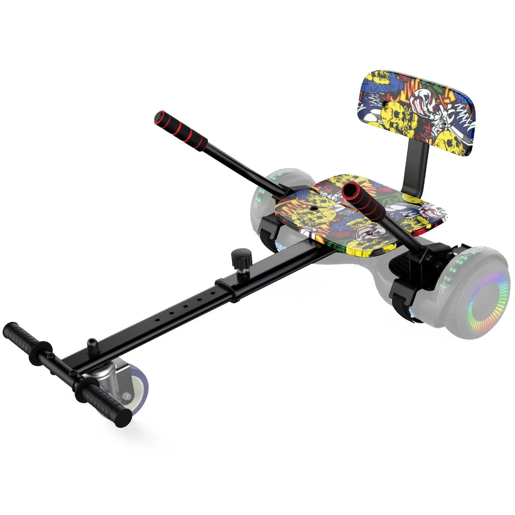 Attachment, 10" Graffiti Seat Compatible 6.5"/ with Hoverboard Hoverboards 8"/ for Accessories, Adjustable Kids, Hoverboards