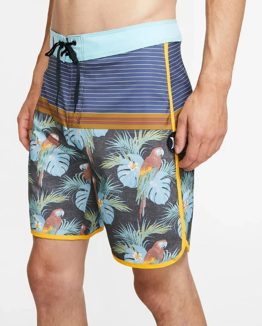 34 18" Hurley Blue Phantom Trunks Sierra
