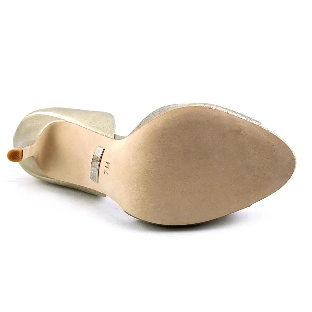 Pewter 7.5 Suede, lic US Mischka Badgley M Giana II Women's Pump, D'Orsay