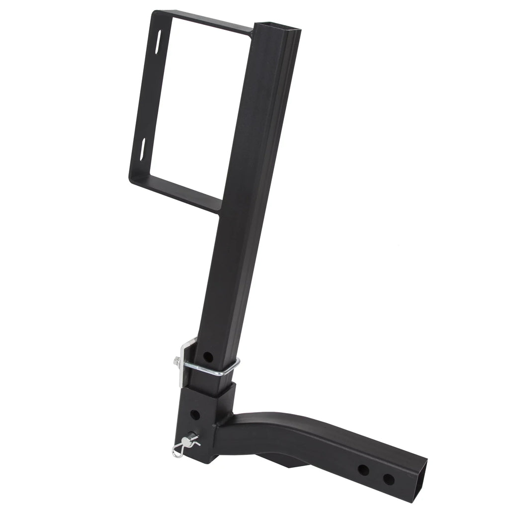 Receivers Spare Truck Trailer 24" Rack Fits Car Carrier Universal KOJEM RV All Tire High 2" Tire Tire Mount Hitch Hitch Spare