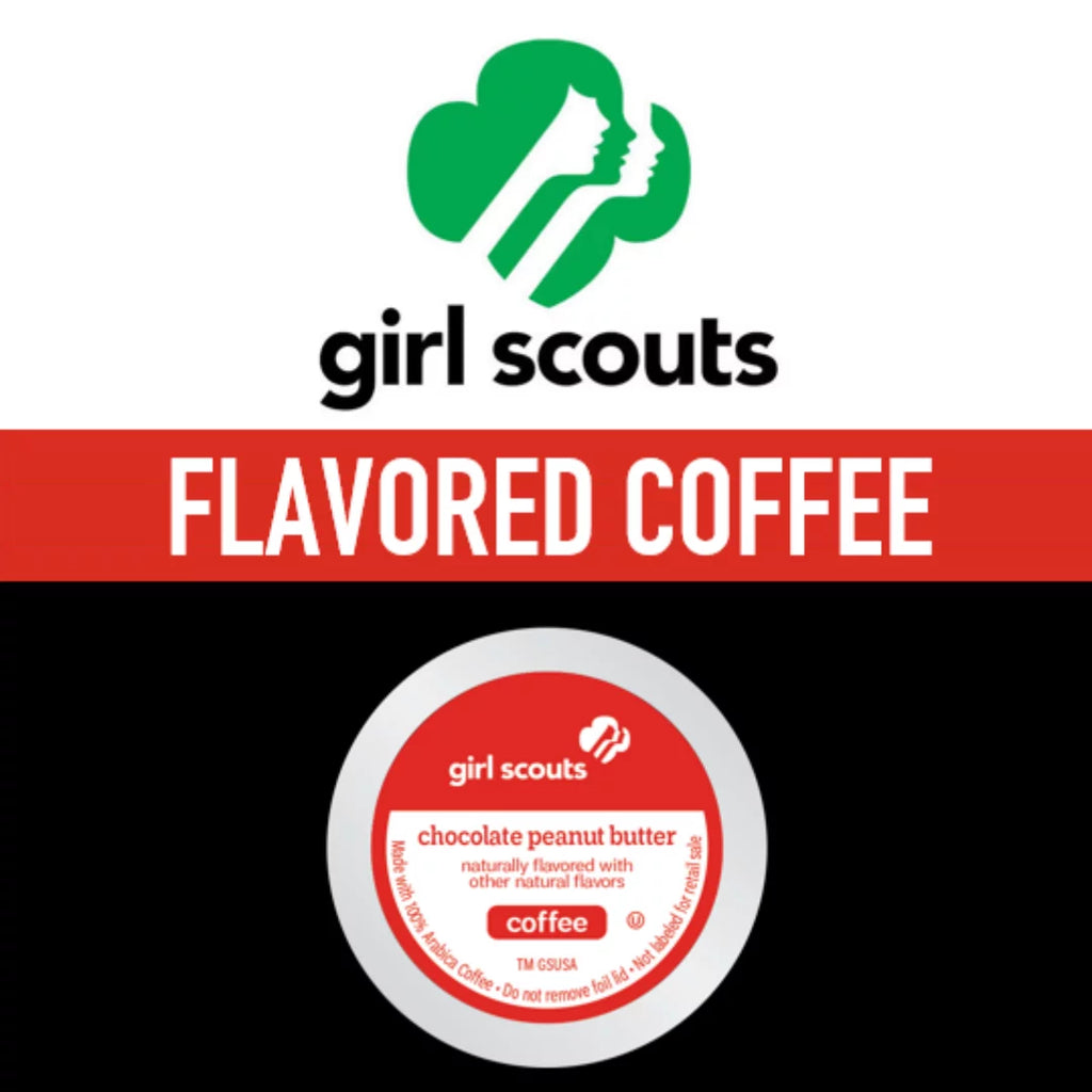 Flavored Butter (Pack Brewers of Roast, Chocolate Girl Keurig Coffee, for Pods 72 Scouts® 4), Serve K-Cup Single Coffee Medium Peanut Count