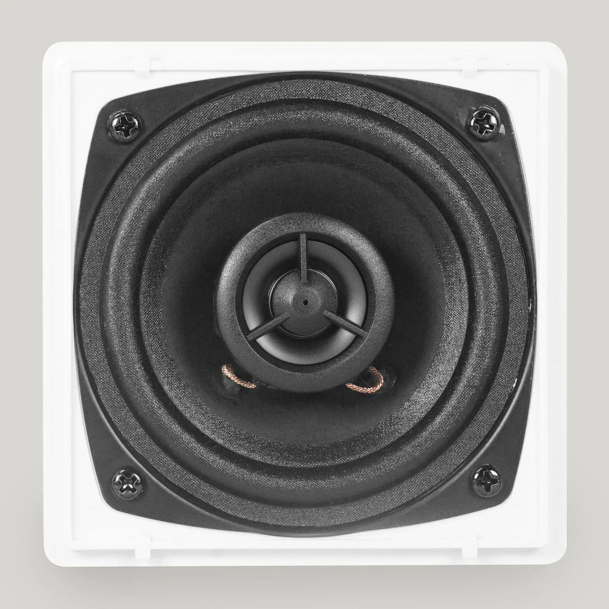 Wall Kit Home Rockville 4-Room Receiver+(8) Audio RPA40BT Cube Speakers White