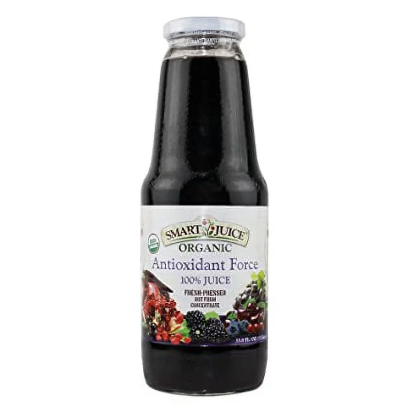 Antioxidant 33.8 | Organic of Juice, 6 Force 100% Pack SMART JUICE: oz