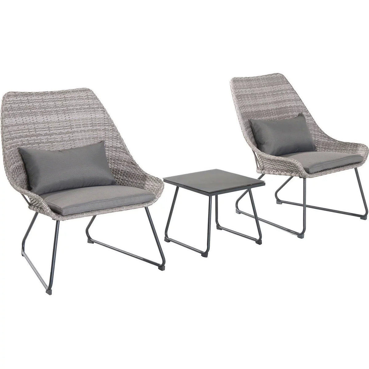 Set Chat Outdoor Wicker 3-Piece Cambridge