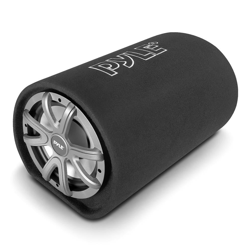 Pyle10-Inch Bass Carpeted Car Enclosure Audio 500-Watt Speaker  Subwoofer High Power System Sub