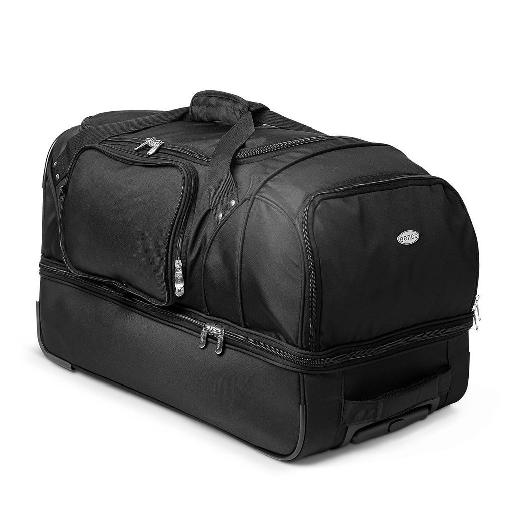 Duffel 27'' MOJO 2-Wheel Bottom Eagles Rolling Drop Black Bag Philadelphia