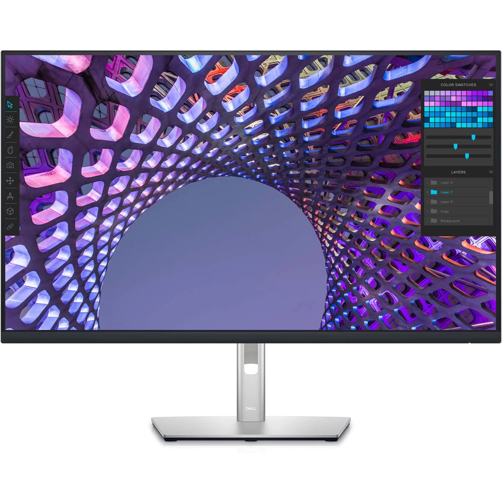 Monitor, Black ComfortView x Dell P3223QE 2160 32\" LCD & 3840 Plus, sRGB Silver,
