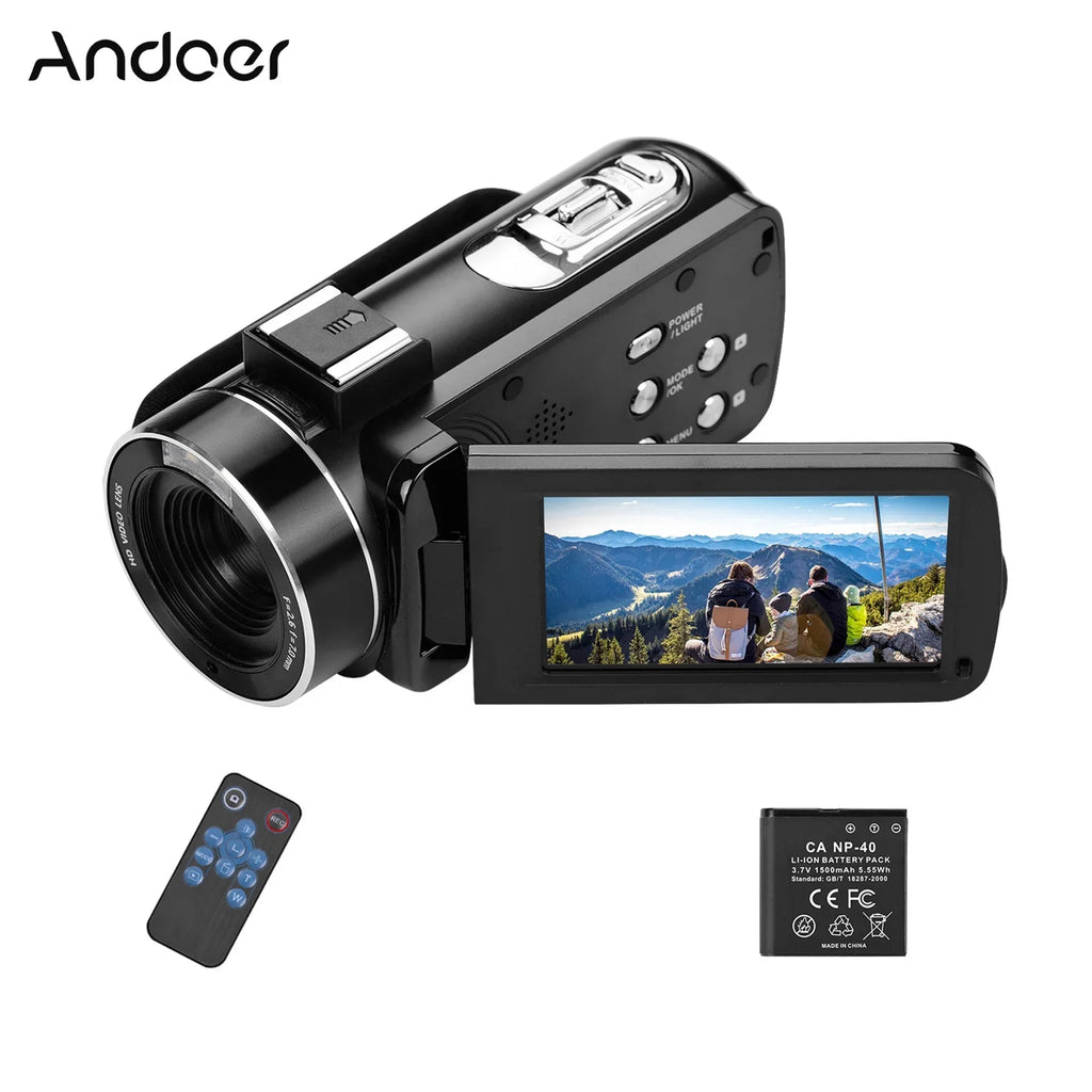 DV 3.0 IPS 4K Professional DV IPS Video Camera 3.0 Andoer-2 Camera Video Function Inch Handheld Monitor Inch ERYUE Inch QISUO Camera,Video