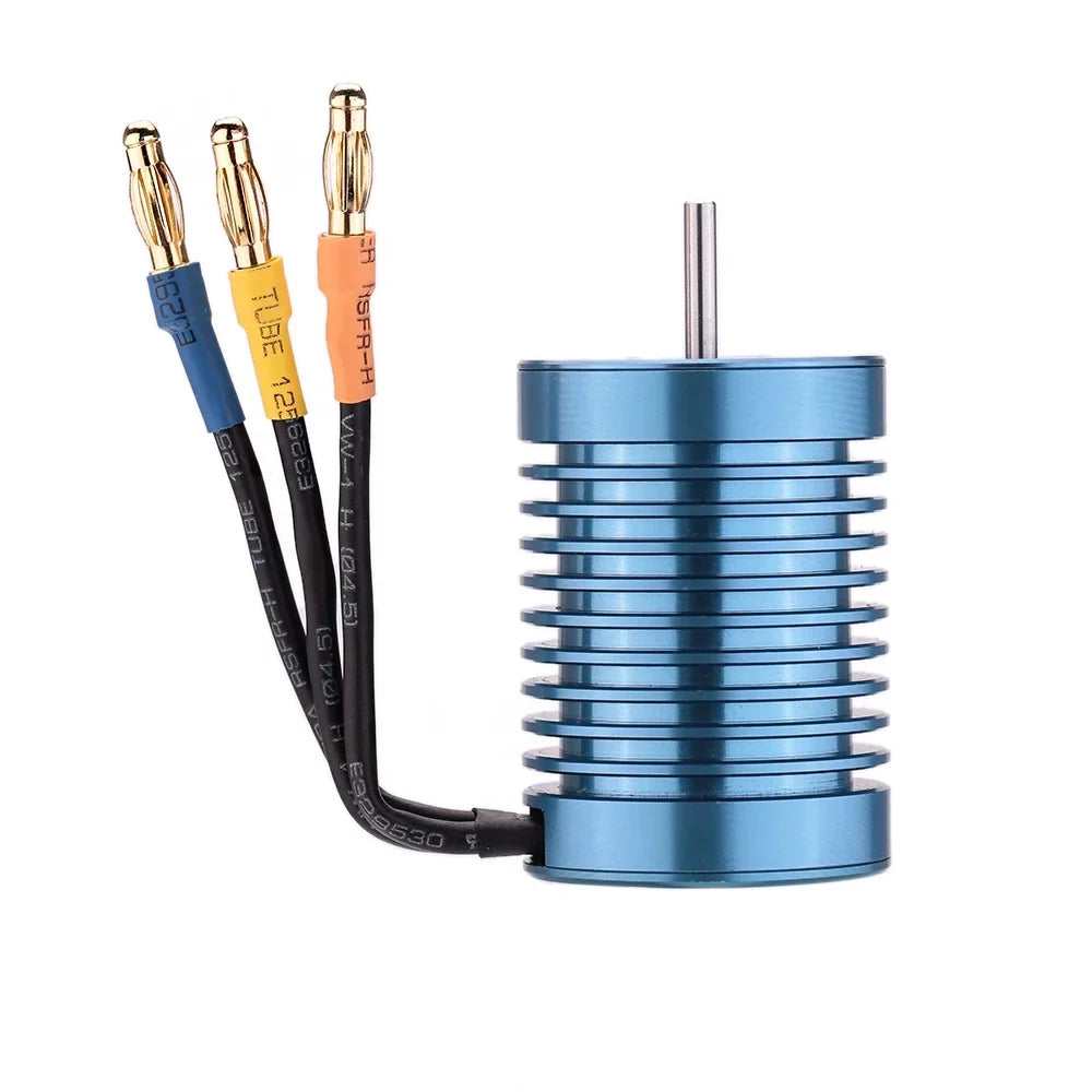 Motor Brushless Controller）for 4370KV 1/10 Car Sensorless 45A Meterk Off-Road 4P Brushless Speed with RC 3650 ESC（Electric