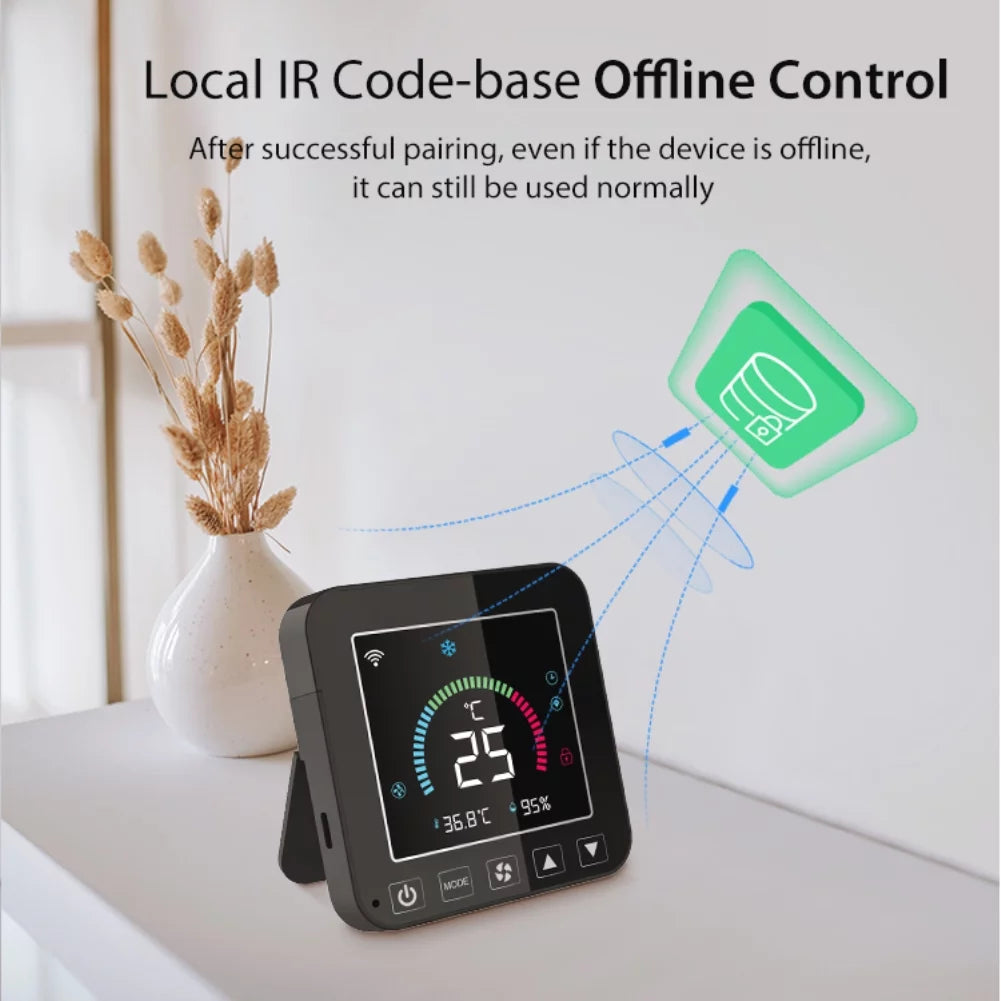 Smart air Sensor WiFi WIFI and Tuya Home And Alarm Temperature Humidity Indoor Siren conditioner Smart Intelligent with Linkaged