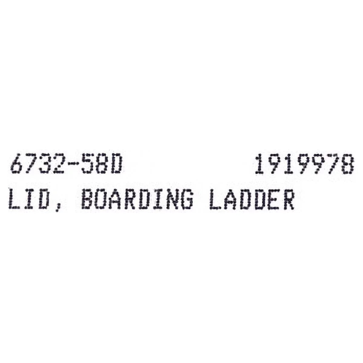Sea 1919978 Ladder 11 1/2 1/8 Inch | 14 Boarding White x Boat Lid Ray