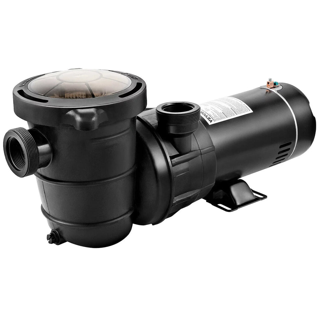 Above Filter W Swimming w/Strainer 1100 1.5HP Pump SPA 3450rpm Pool Ground 92GPM