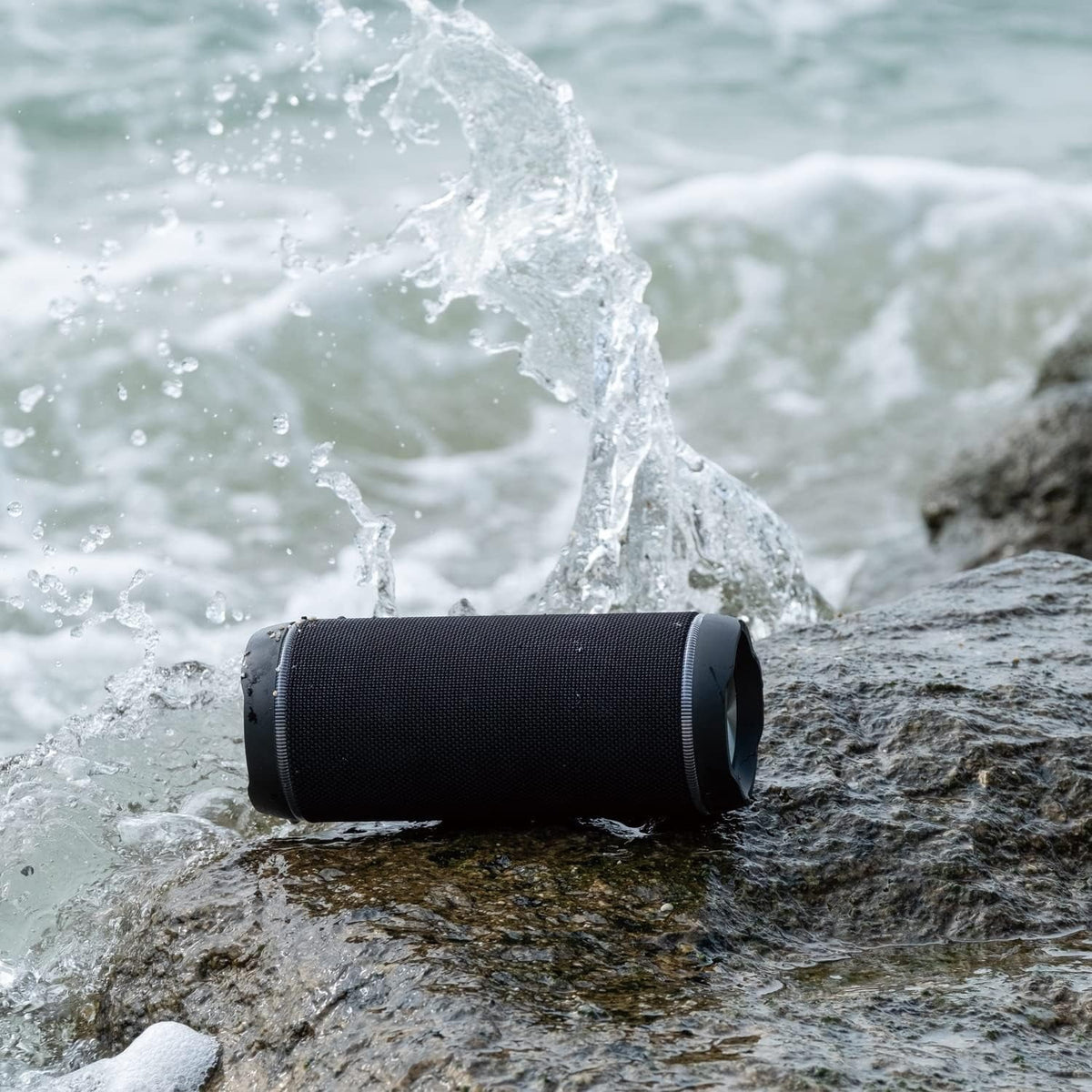 Powerful ip67 Outdoor EDUPLINK Bluetooth Deep Speakers Life Battery (Black) Liquidproof Bass Out for Watt 40 Long Charge Volume Louder