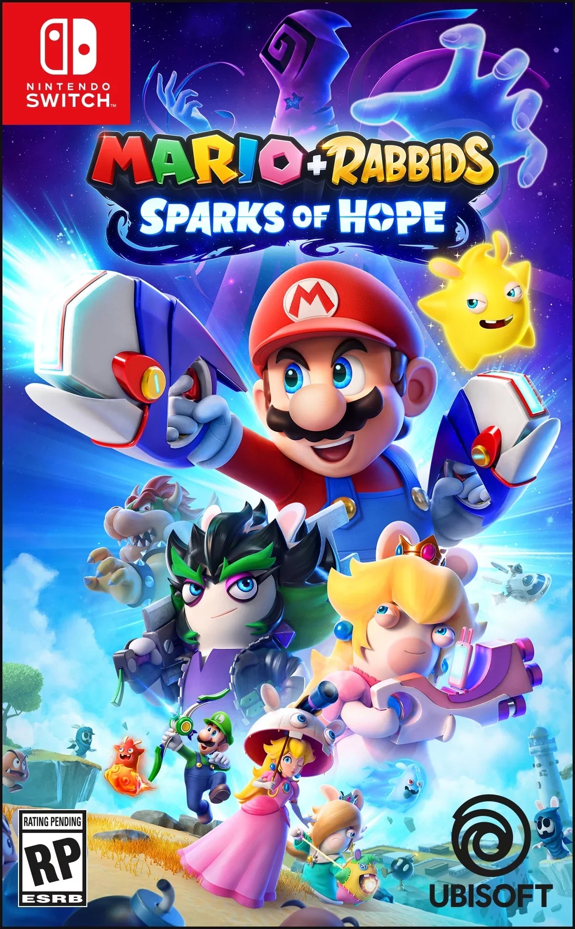 Sparks Ubisoft, Rabbids Mario + Nintendo Switch of Hope,