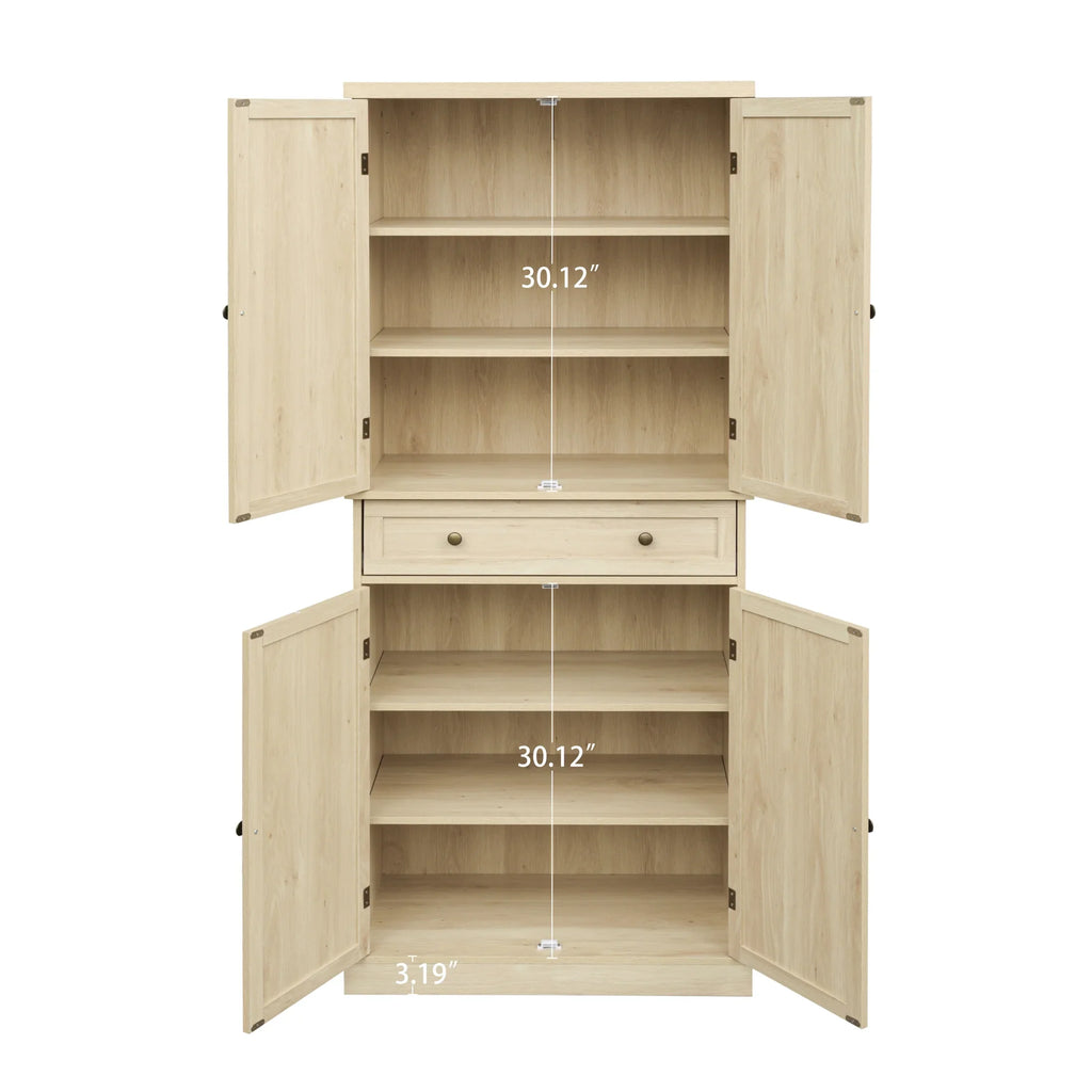 Inner Cabinet Storage Adjustable 4 with 4 with Shelves, Cabinet Drawer, Door 1
