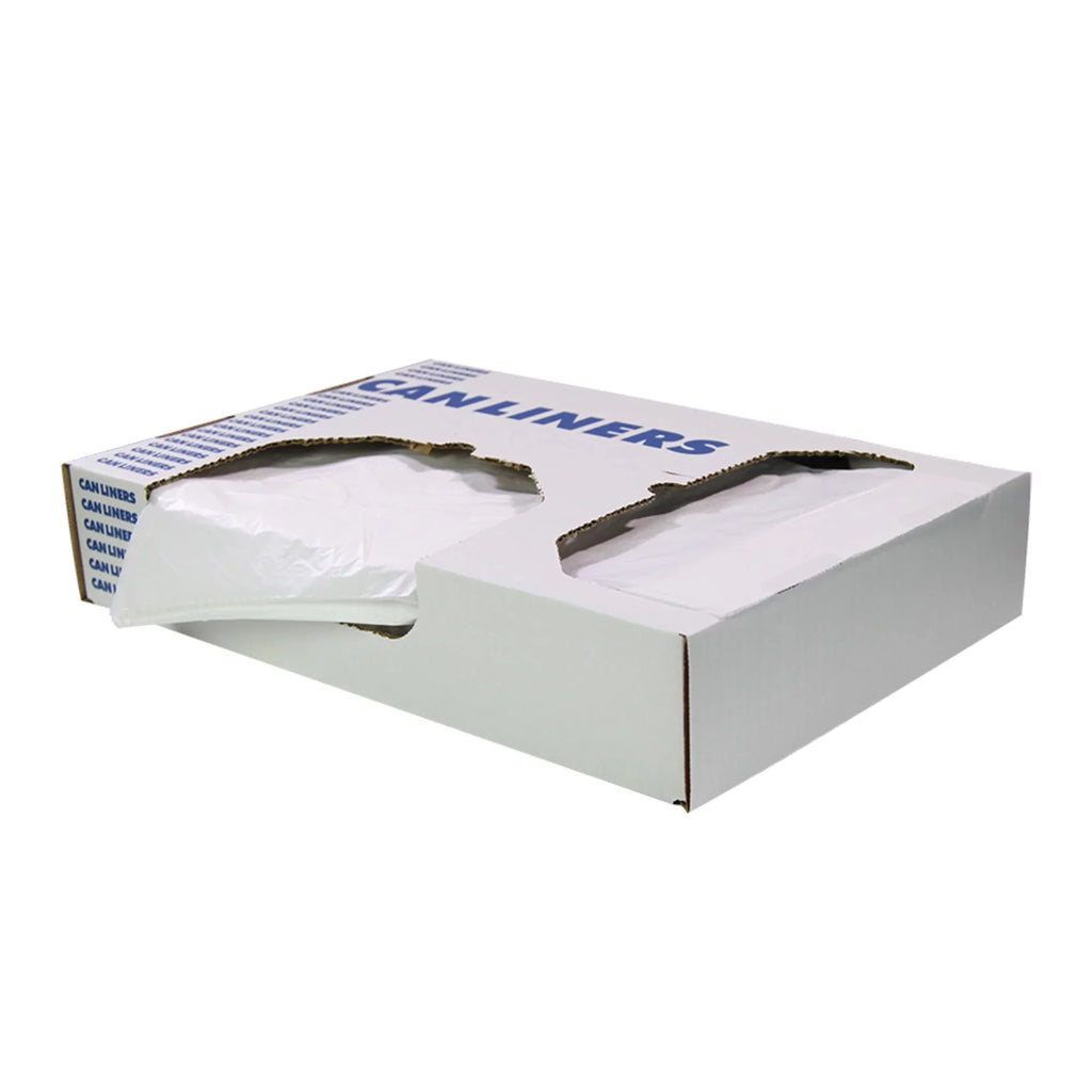 0.35-mil rs Trash Gallons, rs, Of 1,000 Can 23" Case Low-Density Heritage x 10 Clear, 24",