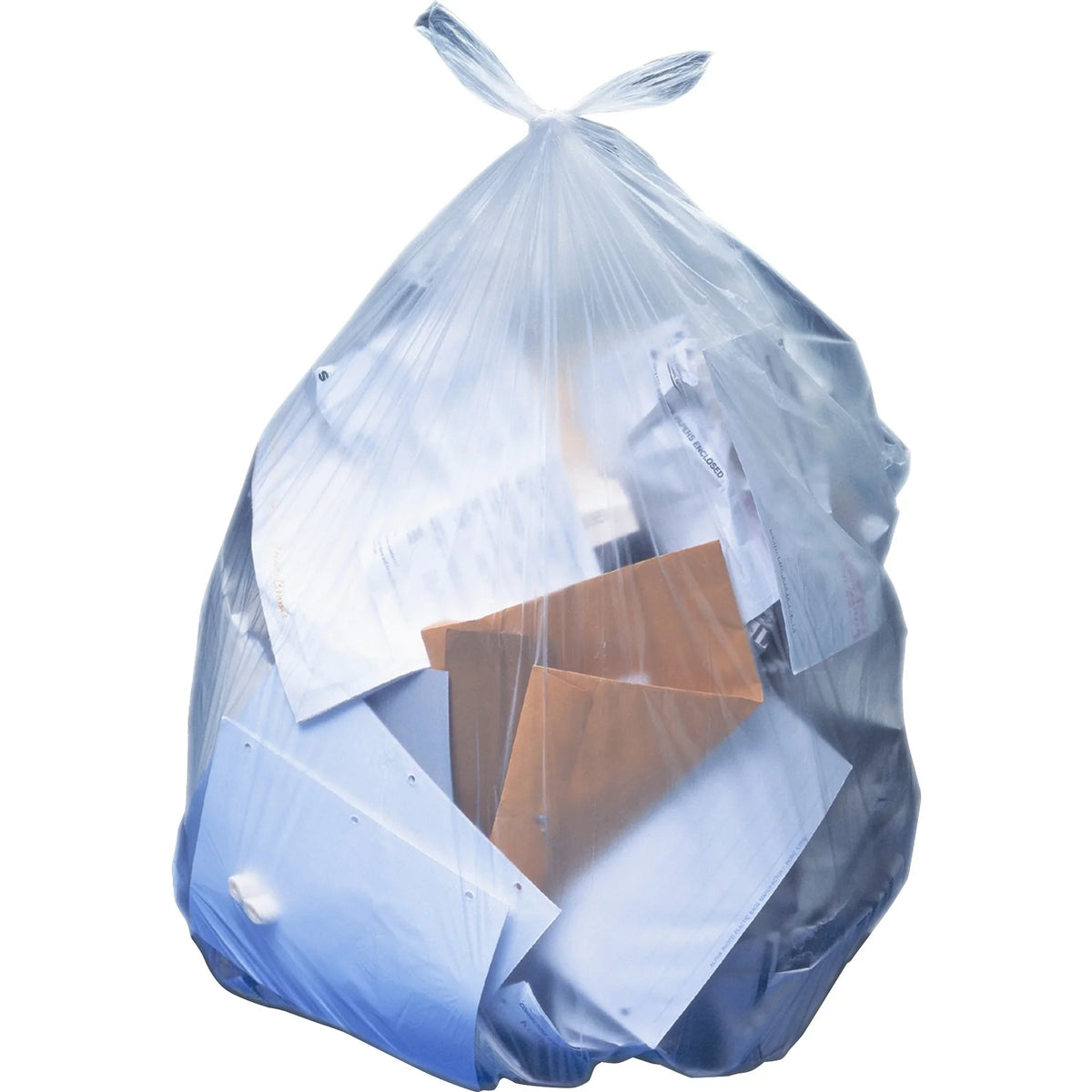0.35-mil rs Trash Gallons, rs, Of 1,000 Can 23" Case Low-Density Heritage x 10 Clear, 24",