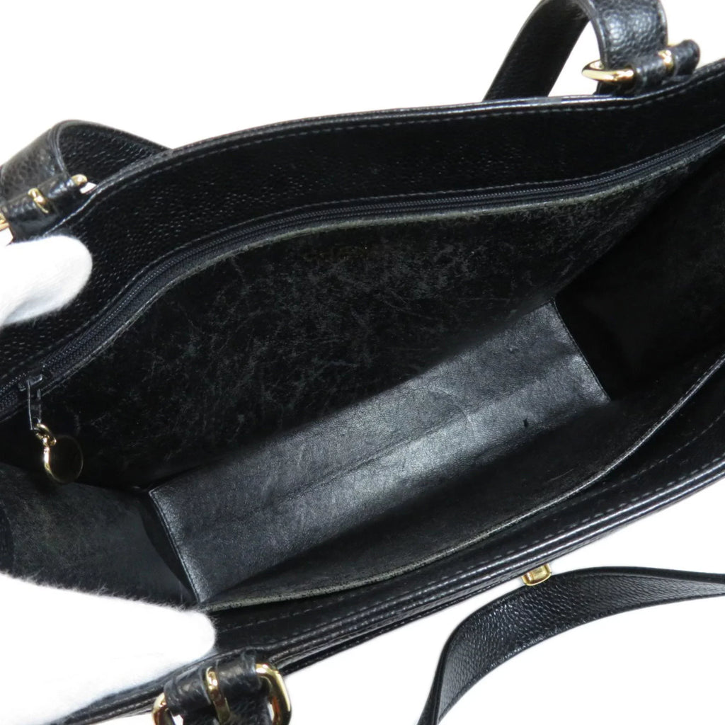 (Good) COCO Handbag MARK CHANEL Caviar Skin Pre-Owned