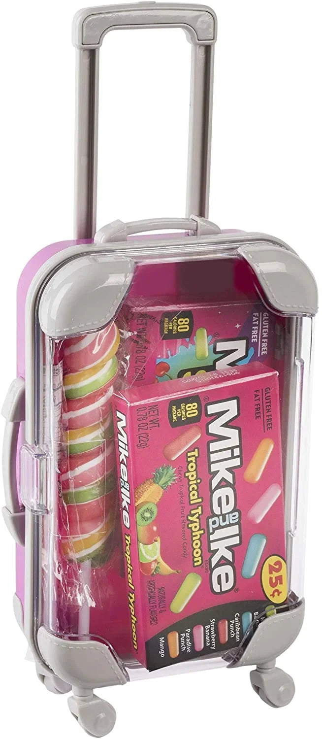 8 Box Mini Candy 5.5"X3.5"X1.5" Pink Pack Suitcase