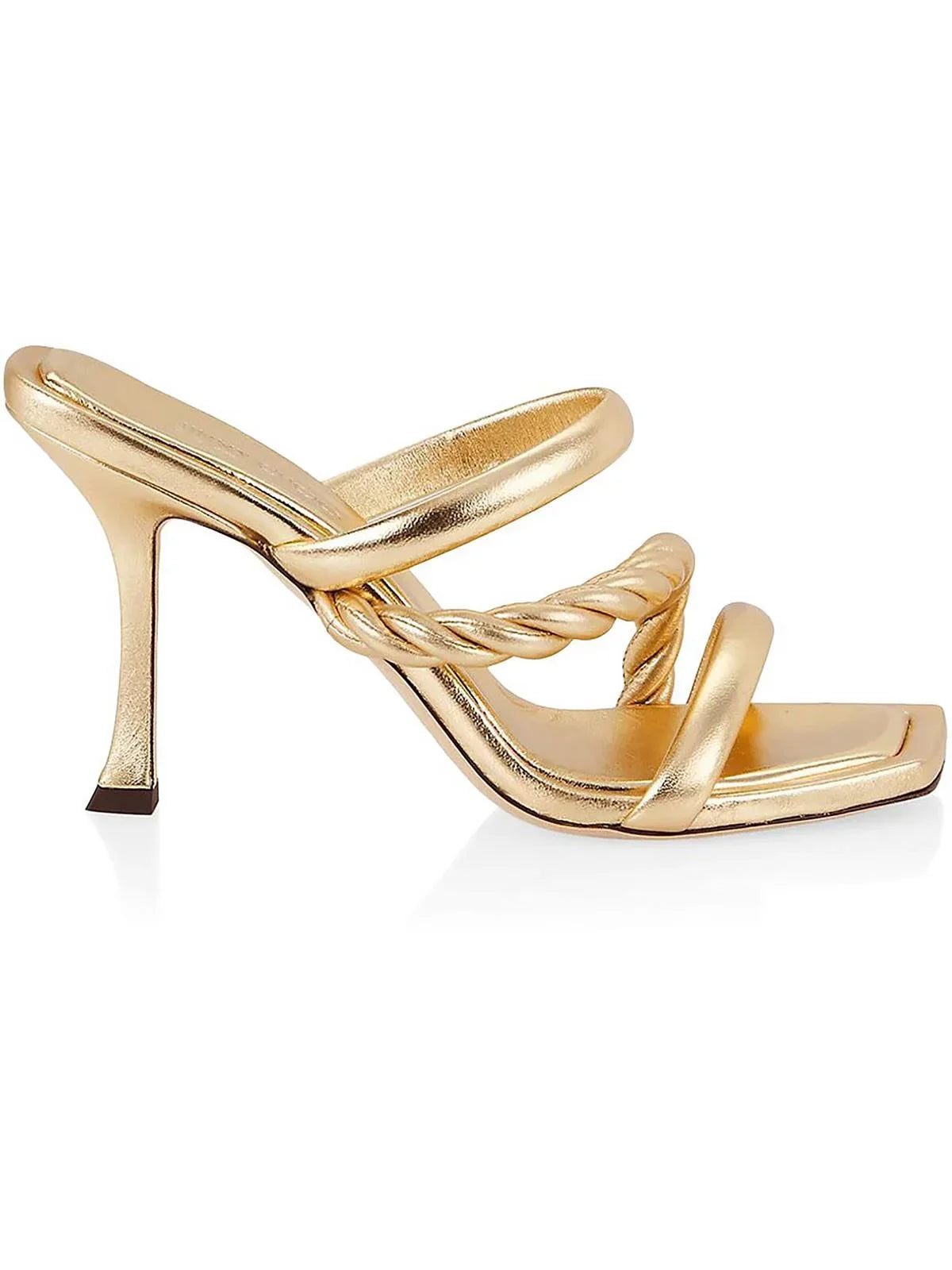 Jimmy  Choo 90 Heels Leather Diosa On Slip