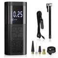 Electric - and Pump Digital Display Balls Motorcycle Pump Air for Car Apexeon Inflatable Cushions Tyre with LCD
