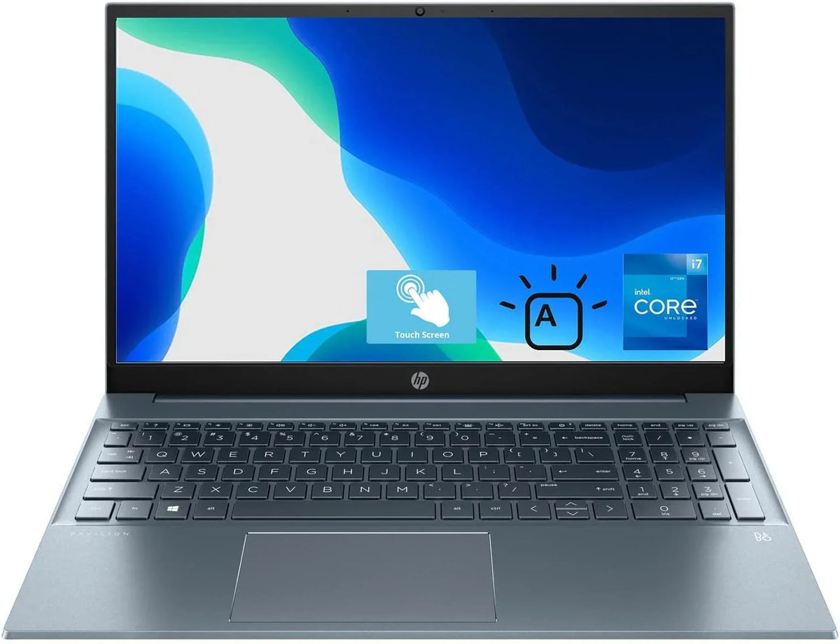 i7-1255U, Intel Full 6, DDR4 512GB RAM, HDMI, Backlit 12th HP 15.6" Bluetooth, Core PCIe Pavilion Keyboard, Wi-Fi Windows SSD, Blue Restored 11 Touchscreen, Gen HD 16GB Laptop, Home, (Refurbished)