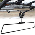 Polaris View Ranger/RZR UTV 16" MICTUNING Mirror Rear Fit Universal Center White Lights Interior Mirrors w/ Rearview Aluminum